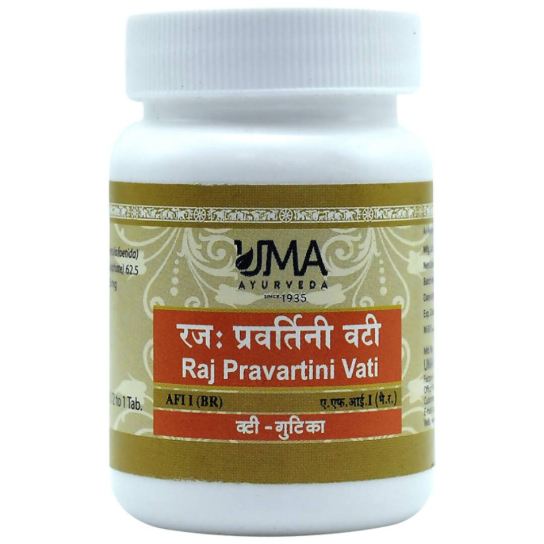Uma Ayurveda Rajapravartini Vati 