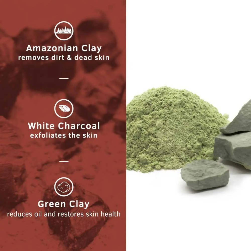 Ustraa White Charcoal & Amazonian Clay De-Tan Face Mask  Grab2Buy Ustraa Grab2Buy