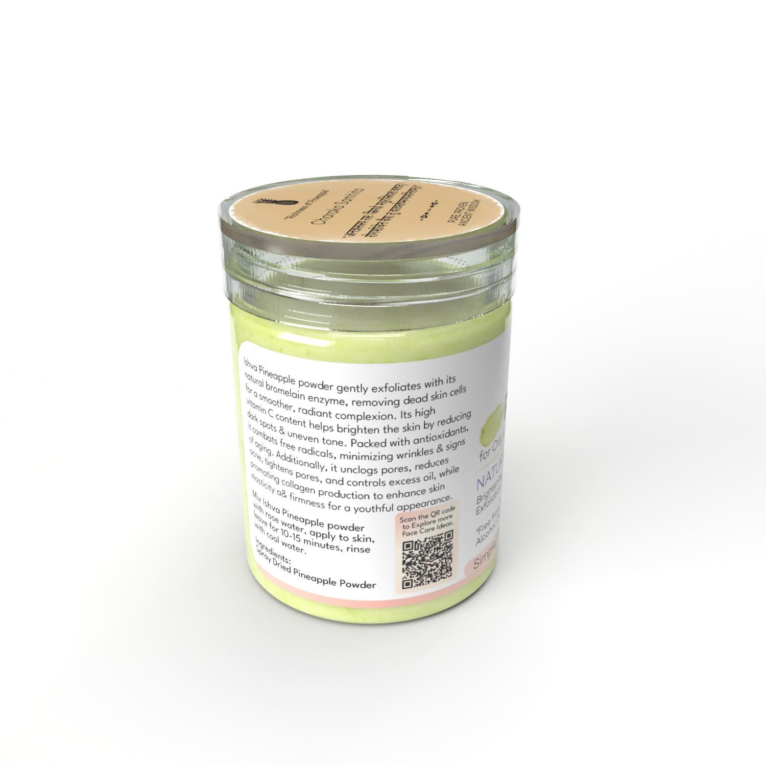 Ishva Pineapple powder For Skin 