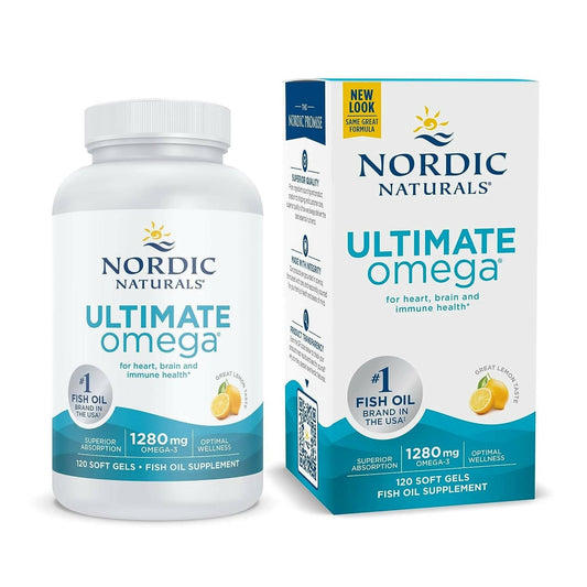 Nordic Naturals Ultimate Omega 3 Fish Oil Softgels - Grab2buy