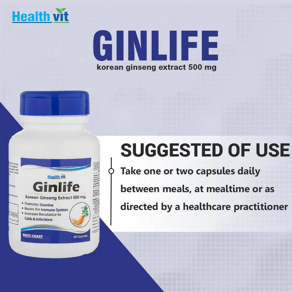 Healthvit Ginlife Capsules 