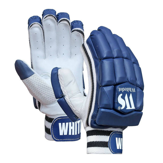 Whitedot Capital Cricket Batting Gloves Mens|Adult|Large Right Hand|Navy Blue 
