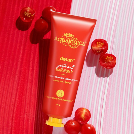 Aqualogica Detan+ Gentle Melt Exfoliator Visibly Removes Tan for Brighten & Smooth Skin - Grab2buy
