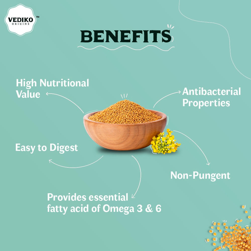 Vediko Origins Yellow Mustard Oil  Grab2Buy Vediko Origins Grab2Buy