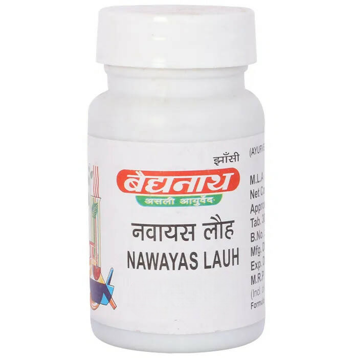 Baidyanath Jhansi Nawayas Lauh Tablets 