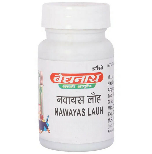 Baidyanath Jhansi Nawayas Lauh Tablets 
