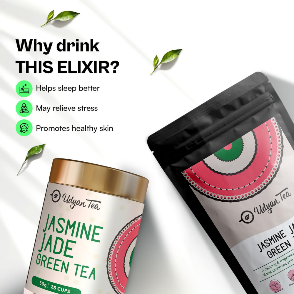 Udyan Tea Jasmine Jade Green Tea  Grab2Buy Udyan Tea Grab2Buy