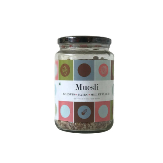 Fresh Mills Muesli with Walnuts-Dates-Millet Flakes - Grab2buy