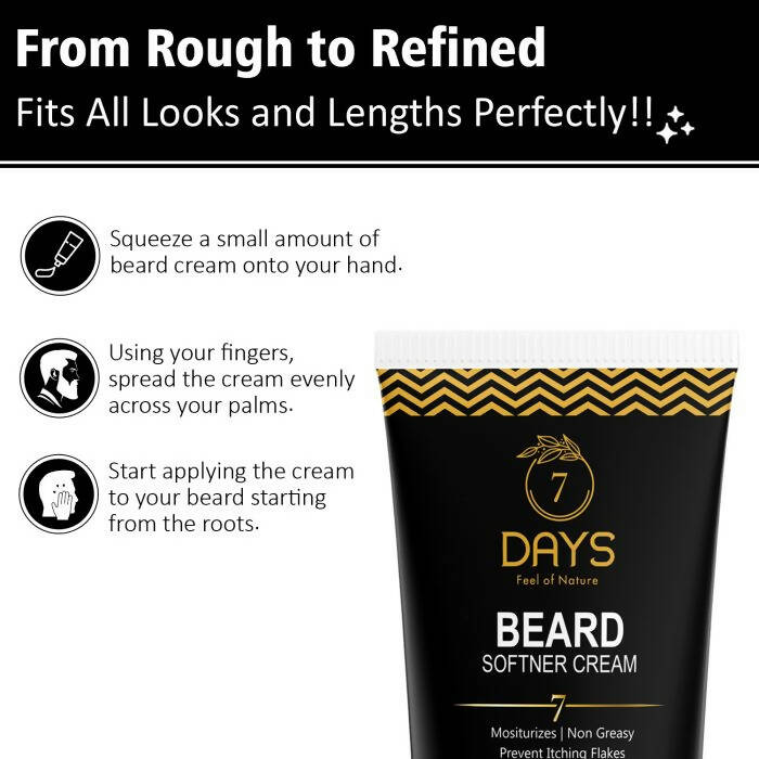 7 Days Beard Softener Cream 