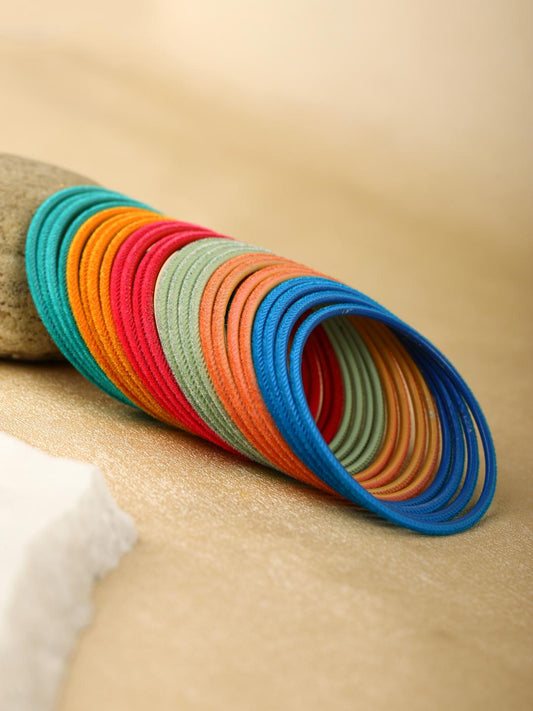 Priyaasi Women Set of 24 Multi-Color Bangles | Grab2Buy