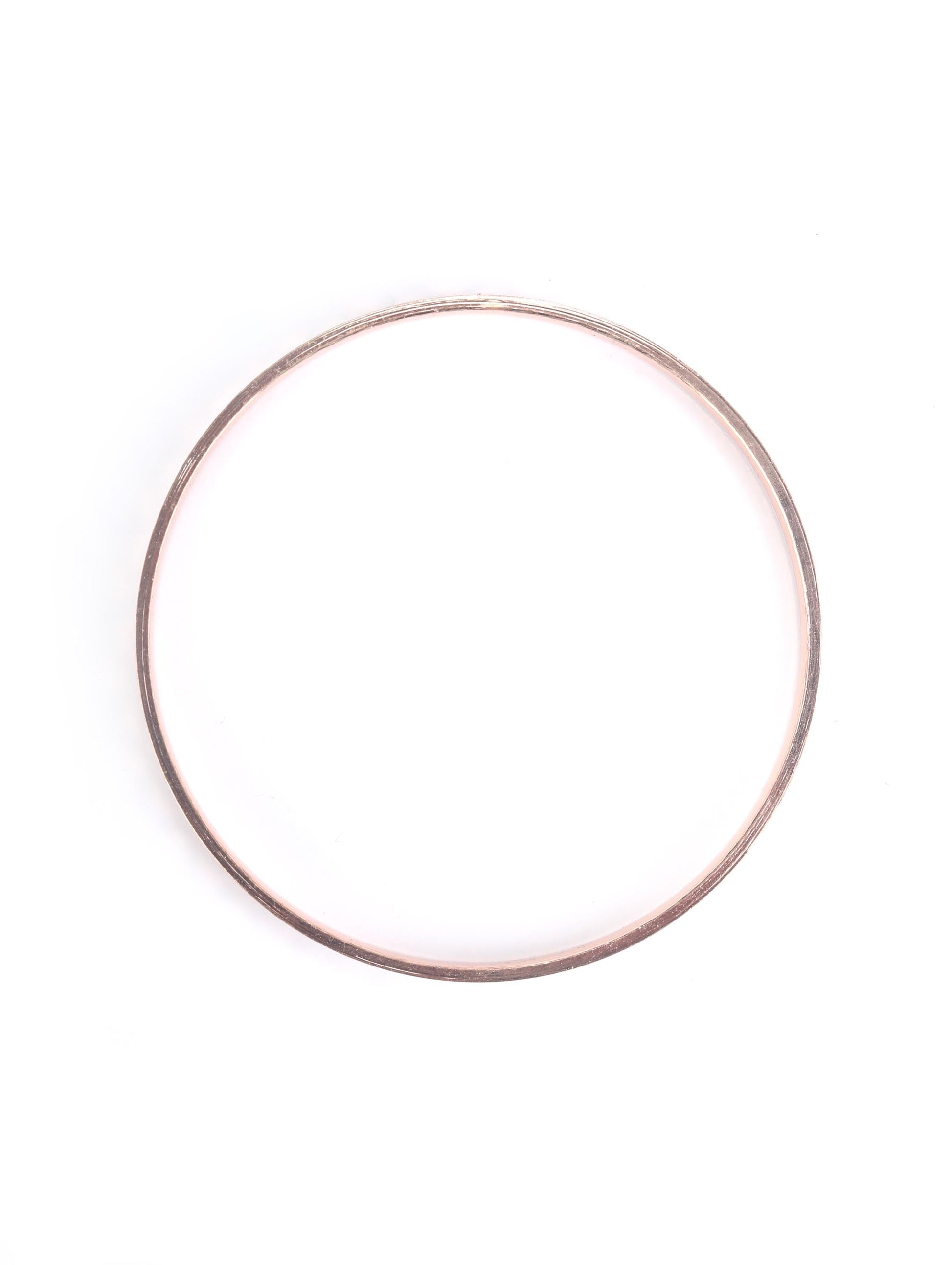 Priyaasi Women Rose Gold-Polished Set of 2 Bangle Set 