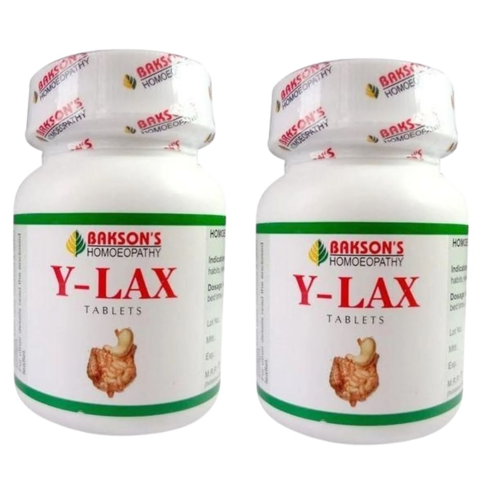 Bakson's Homeopathy Y-Lax Tablet 