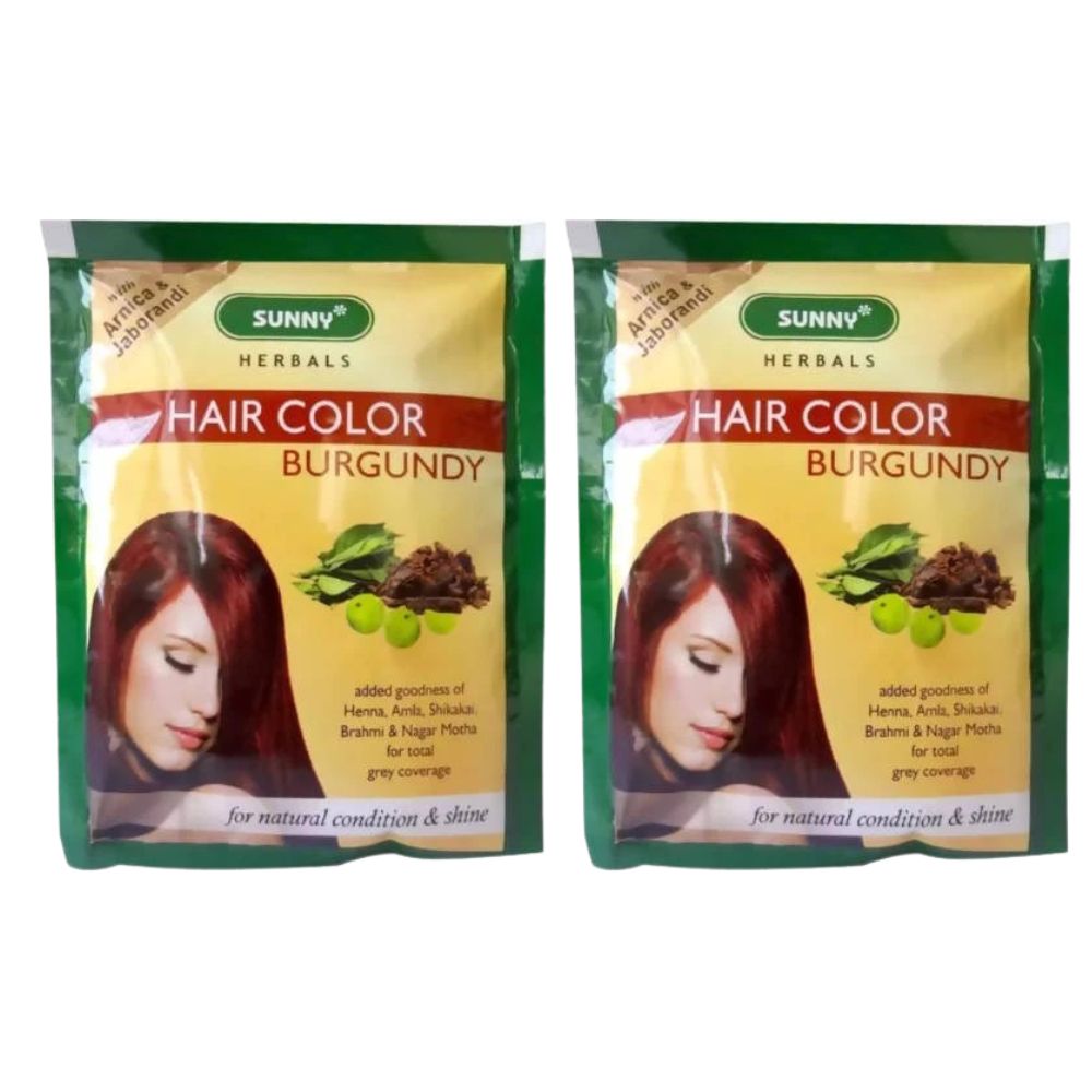 Bakson's Sunny Herbals Hair Color Burgundy 