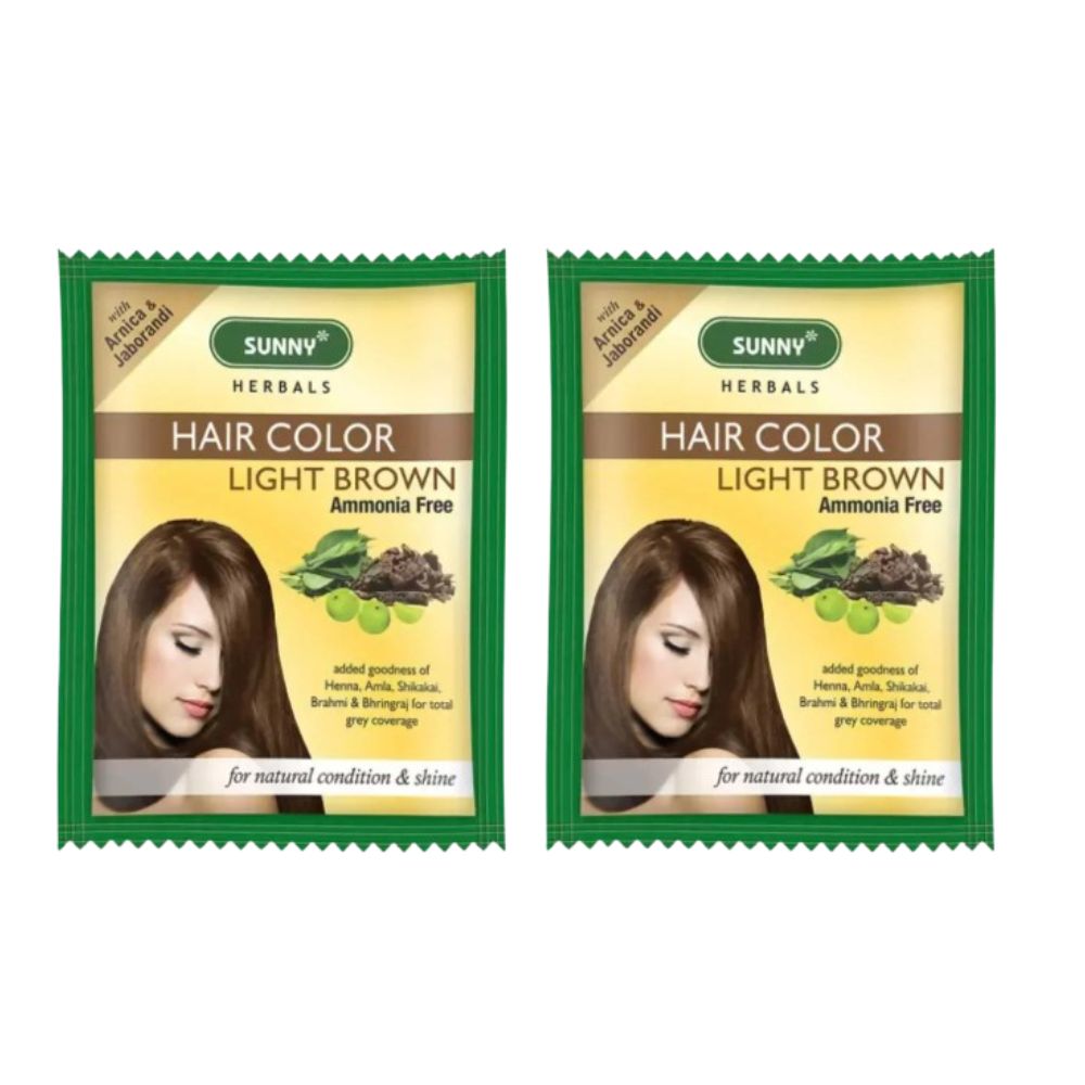 Bakson's Sunny Herbals Hair Color Light Brown 