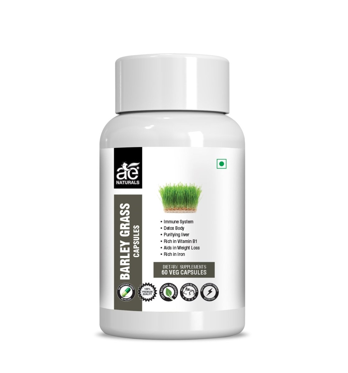Ae Naturals Barley Grass Capsules - Grab2buy