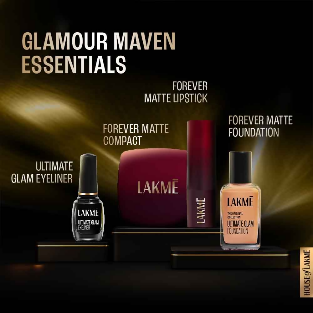 Lakme Forever Matte Lipstick, Made With French Rose Oil - Red Aurora 