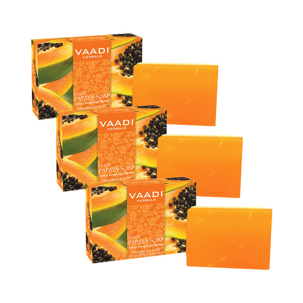 Vaadi Herbals Fresh Papaya Soap  Grab2Buy Vaadi Herbals Grab2Buy