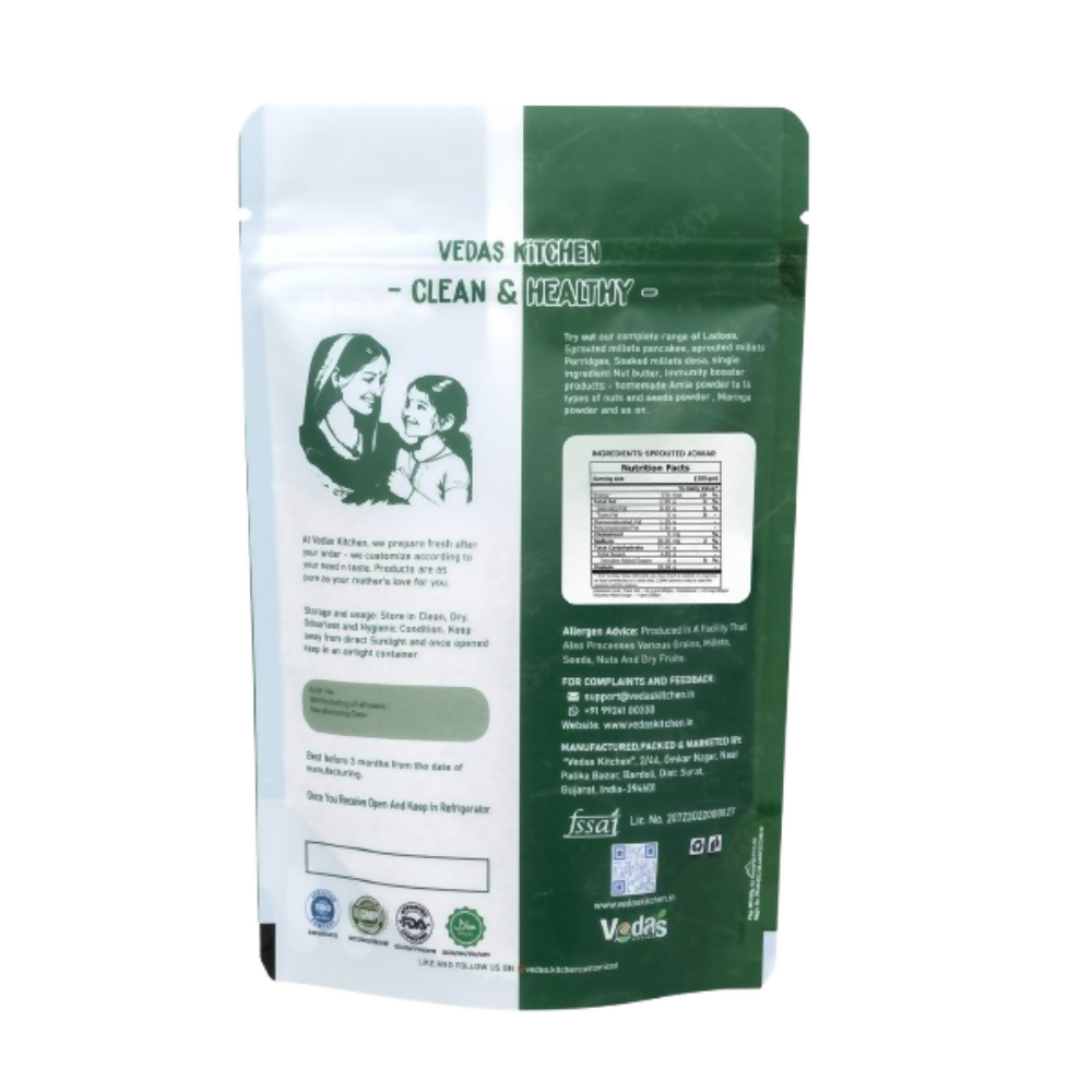 Vedas Kitchen Sprouted Jowar Flour  Grab2Buy Vedas Kitchen Grab2Buy