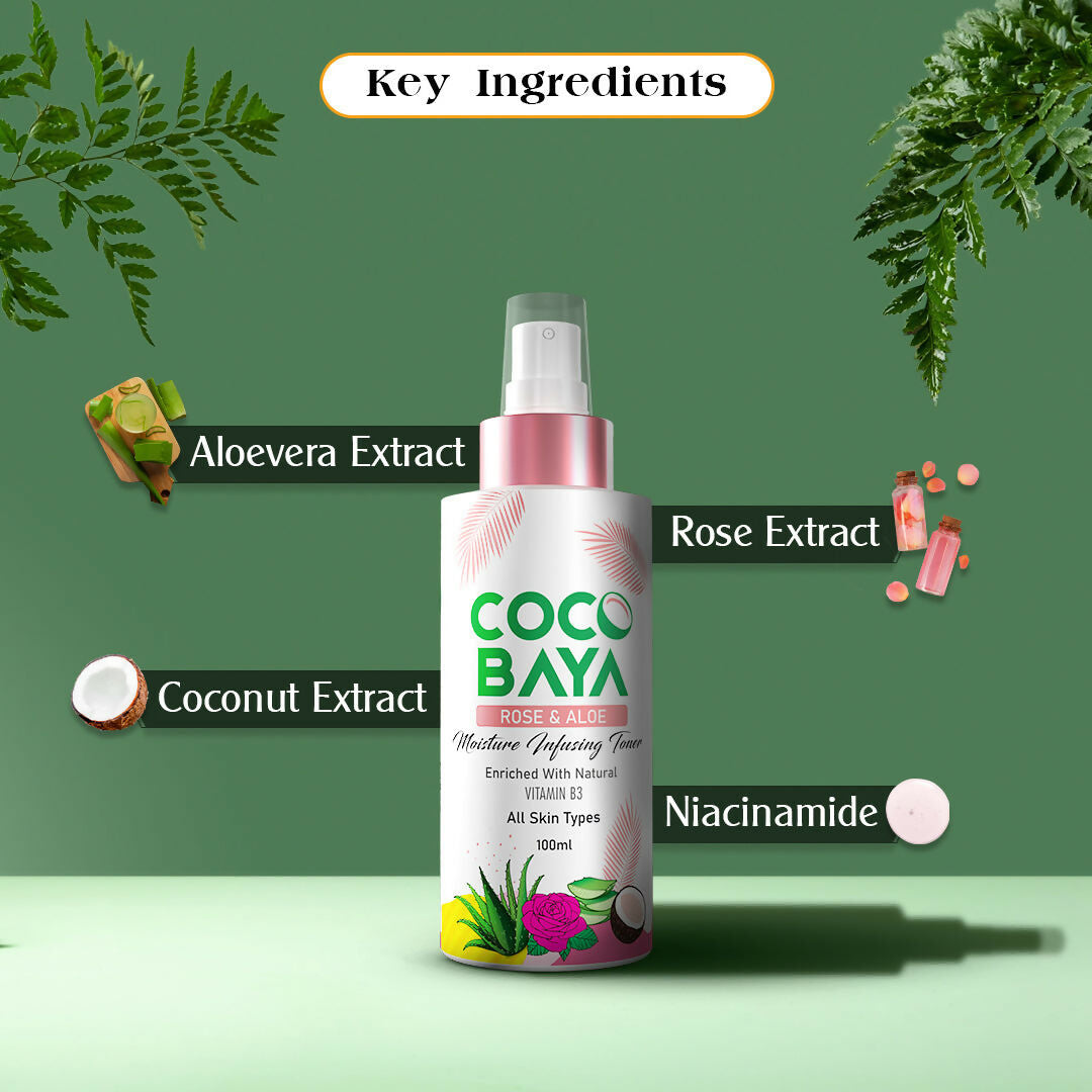 Cocobaya Rose and Aloevera Toner 