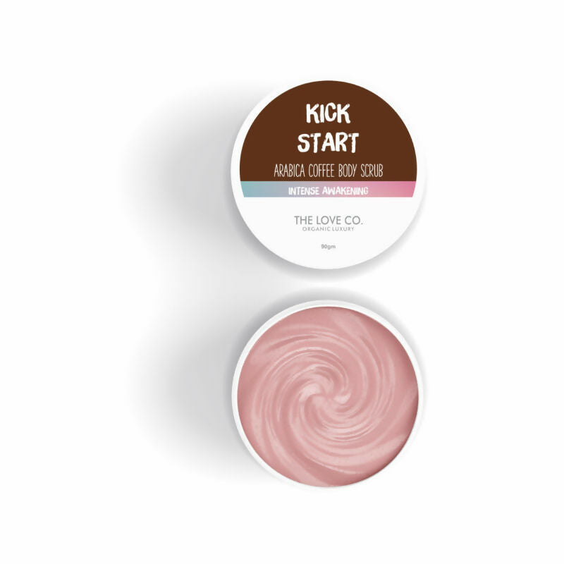 The Love Co. Kick Start Arabica Coffee Body Scrub  Grab2Buy The Love Co. Grab2Buy