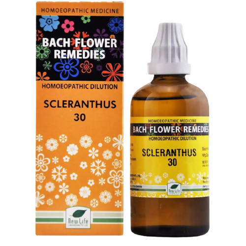 New Life Homeopathy Bach Flower Remedies Scleranthus Dilution 