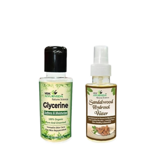 VedicAyurveda Glycerine & Sandalwood Hydrosol Water  Grab2Buy VedicAyurveda Grab2Buy