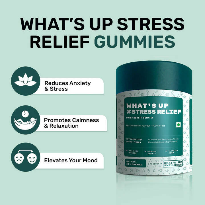 What’s Up Wellness Stress Relief Gummies 