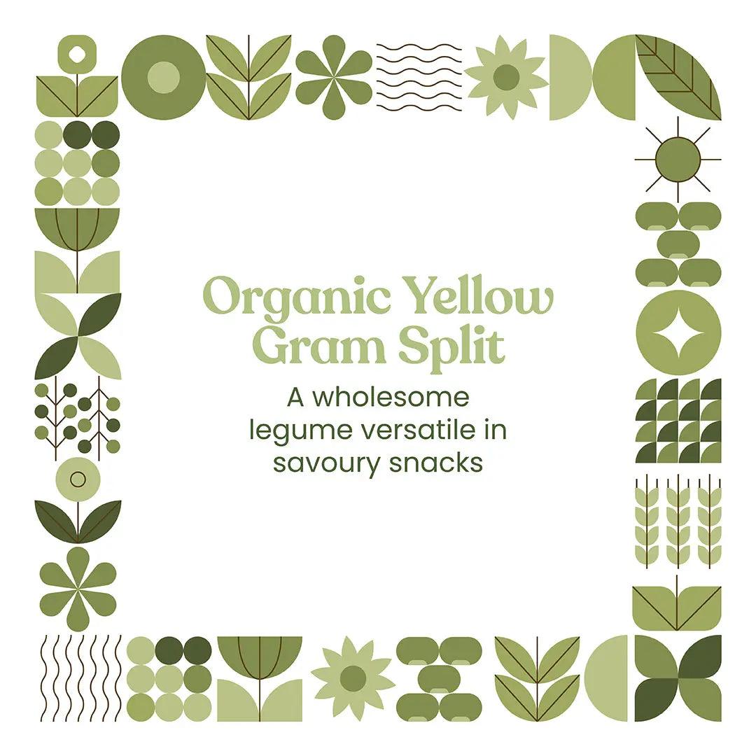 Bharat Vedica Organic Yellow Gram Split - Organic Moong Dal