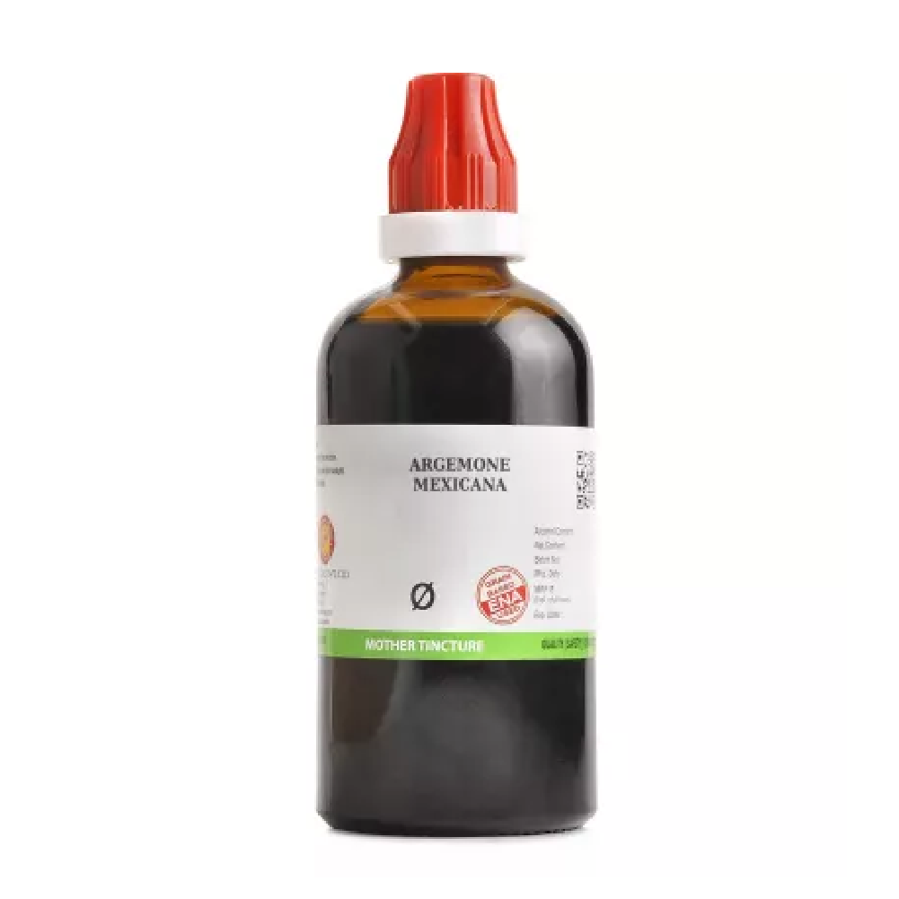 BJain Argemone Mexicana 1X (Q) Mother Tincture (100ml) For Acidity, Indigestion 