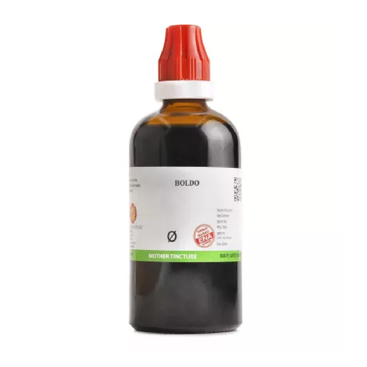 BJain Boldo 1X (Q) Mother Tincture (100ml) for Constipation, Acidity, liver 