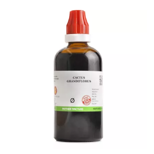 BJain Cactus Grandiflorus 1X (Q) Mother Tincture (100ml) For Headaches, Migraine 