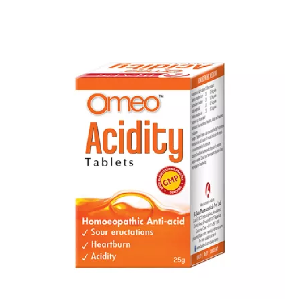 BJain Omeo Acidity Tablets (25g) For Acidity, Indigestion 
