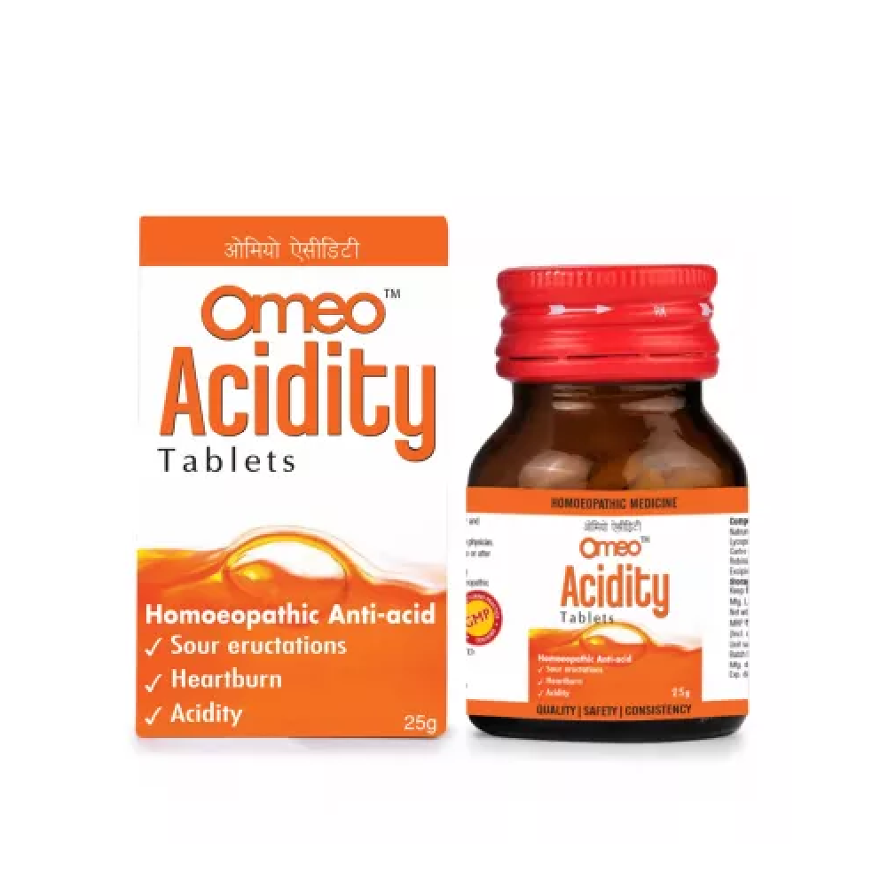 BJain Omeo Acidity Tablets (25g) For Acidity, Indigestion 