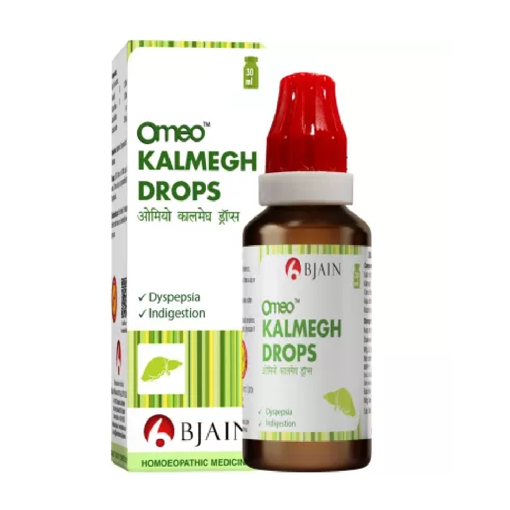 BJain Omeo Kalmegh Drops (30ml) For Acidity, Indigestion 