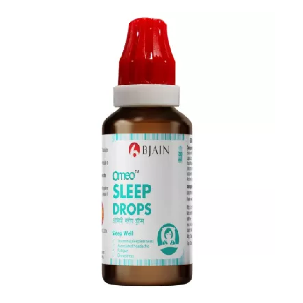 BJain Omeo Sleep Drops (30ml) For Anxiety, Headache 