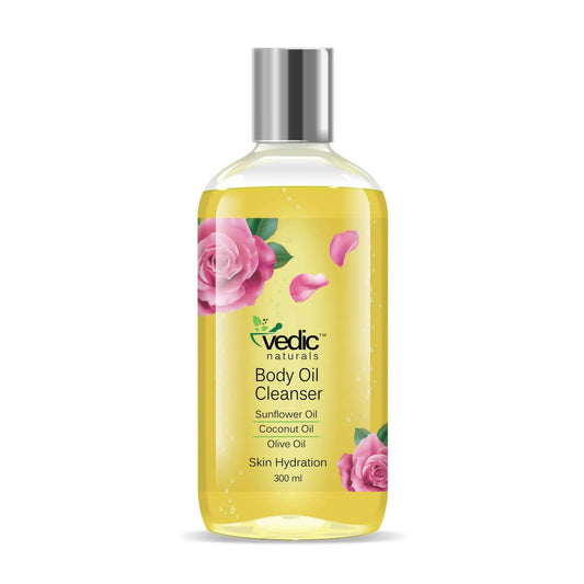 Vedic Naturals Organic Body Oil Cleanser Shower Oil (Body Wash)  Grab2Buy Vedic Naturals Grab2Buy