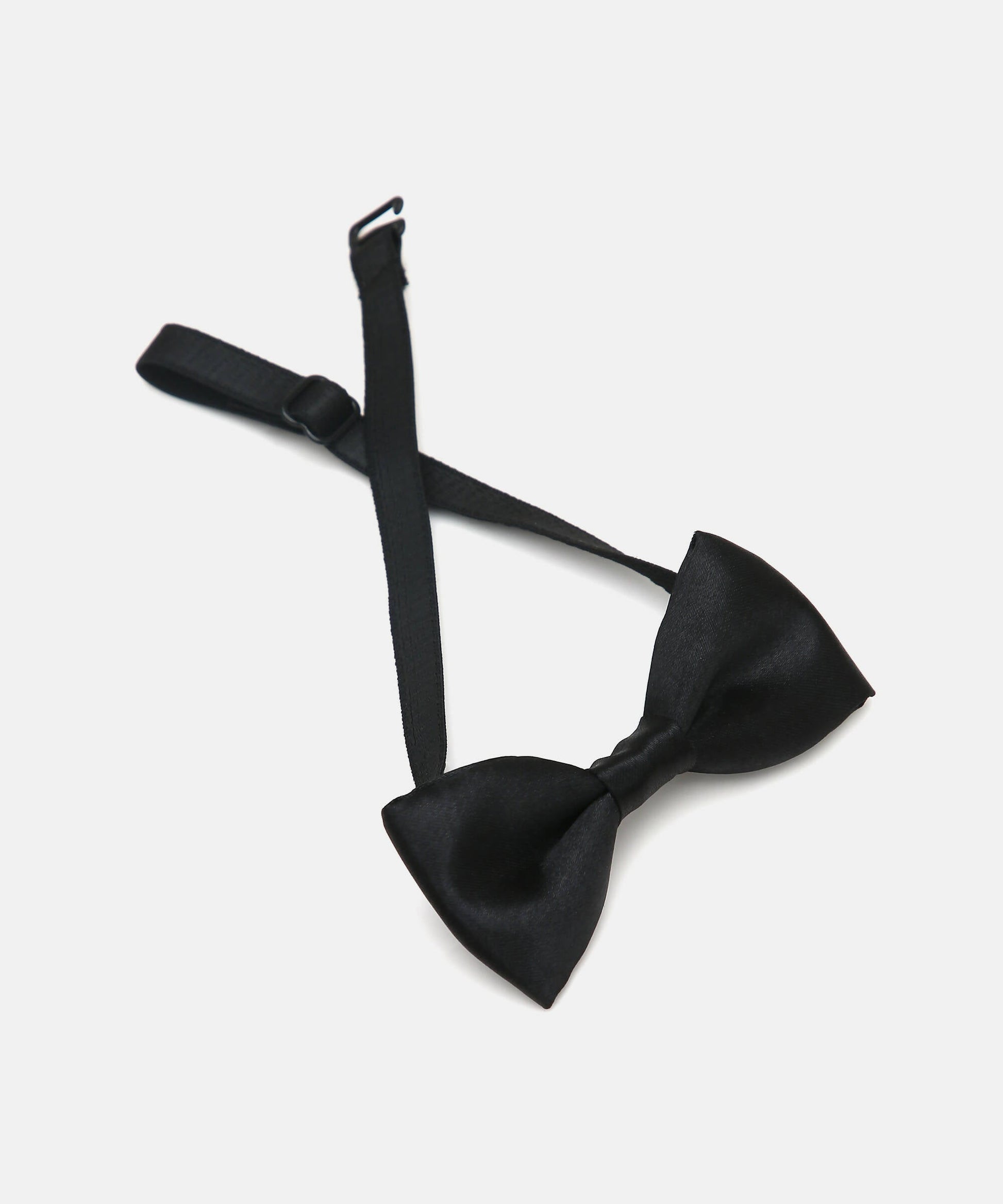 Manet Boys Solid Single Layer Bow -Black