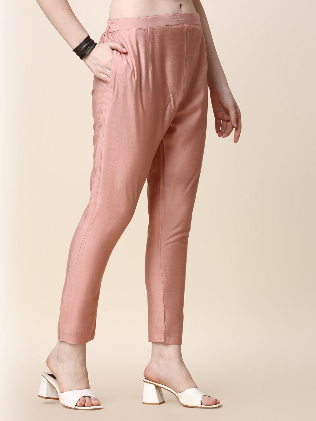 Hand Embroidered Kurta With Pant And Dupatta Set, Multicolor - Hiral Fashion