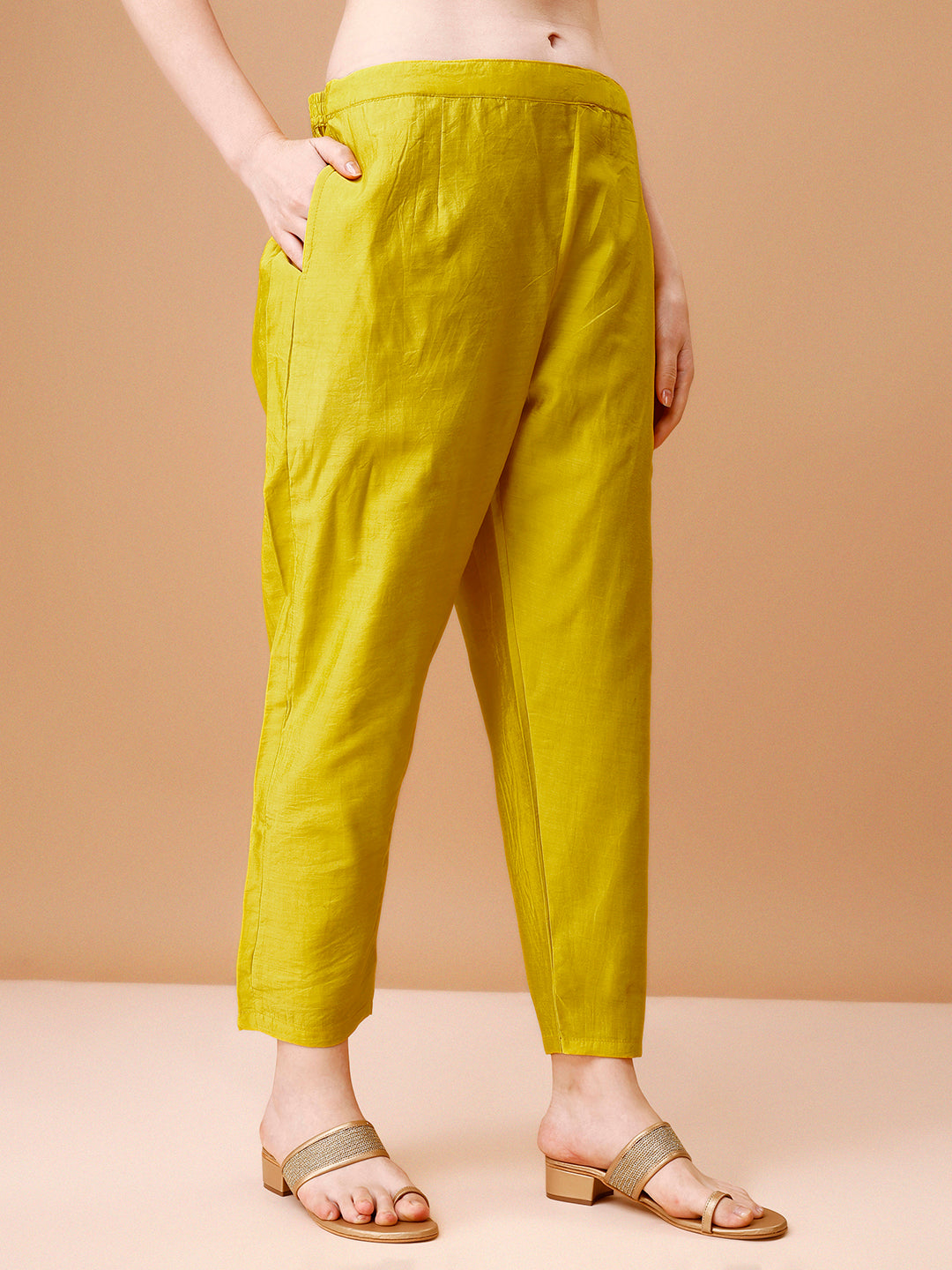 Hand Embroidered Kurta With Pant & Dupatta, Multicolor - Hiral Fashion