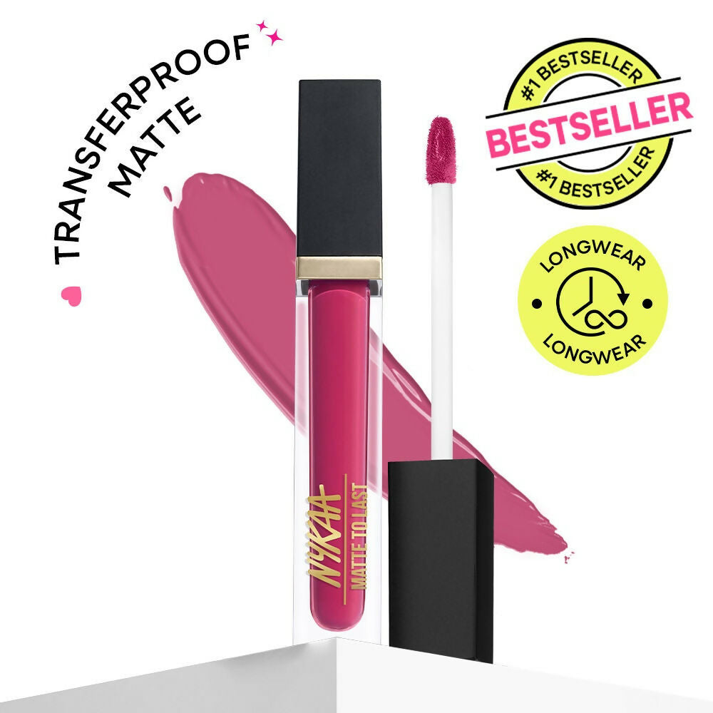 Nykaa Matte To Last ! Transferproof Liquid Lipstick - Mastani-11