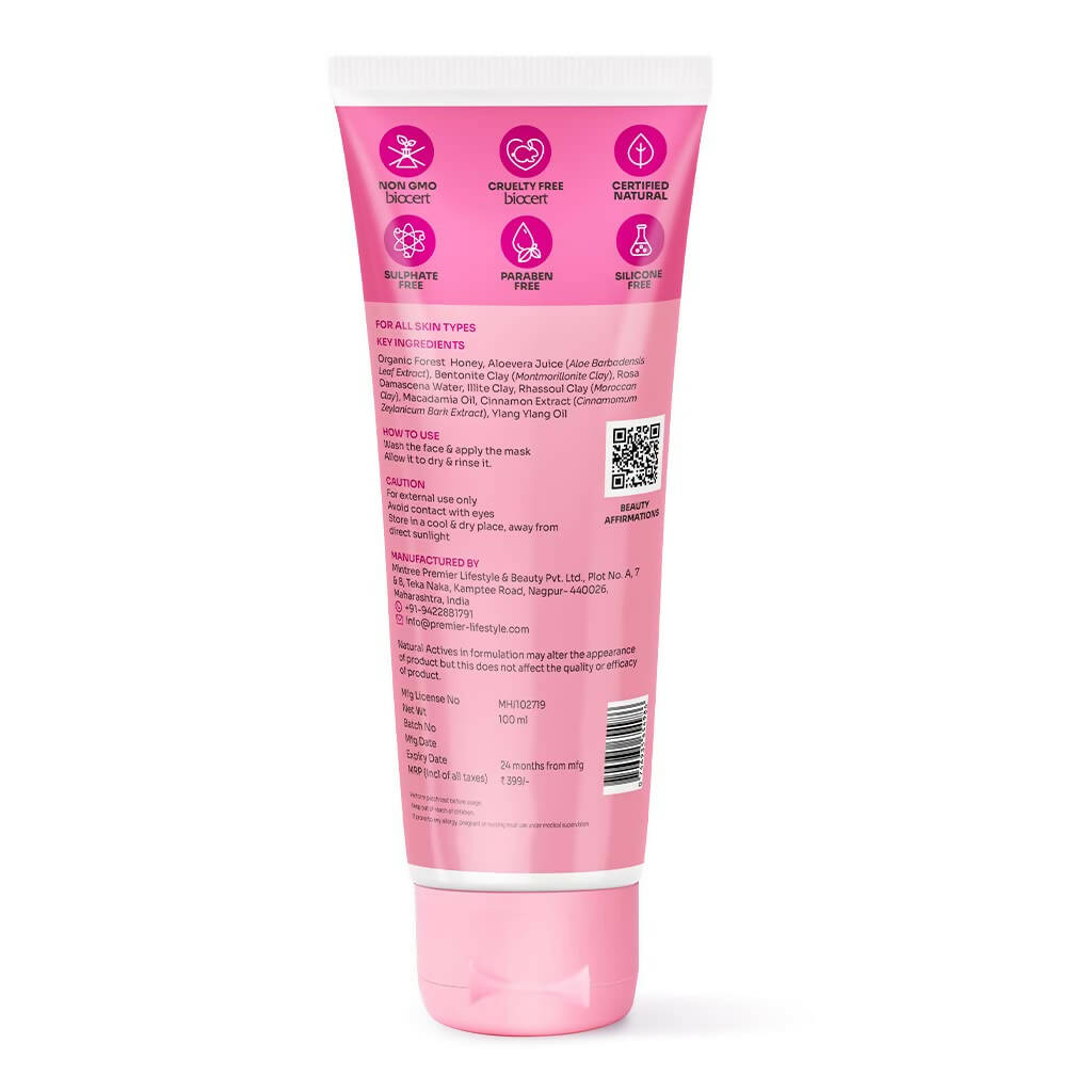 Vedic Valley Detan Face Mask With Rhassoul Clay & Damask Rose Water  Grab2Buy Vedic Valley Grab2Buy