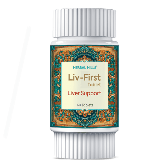 Herbal Hills Liv - First Liver Support Tablets 