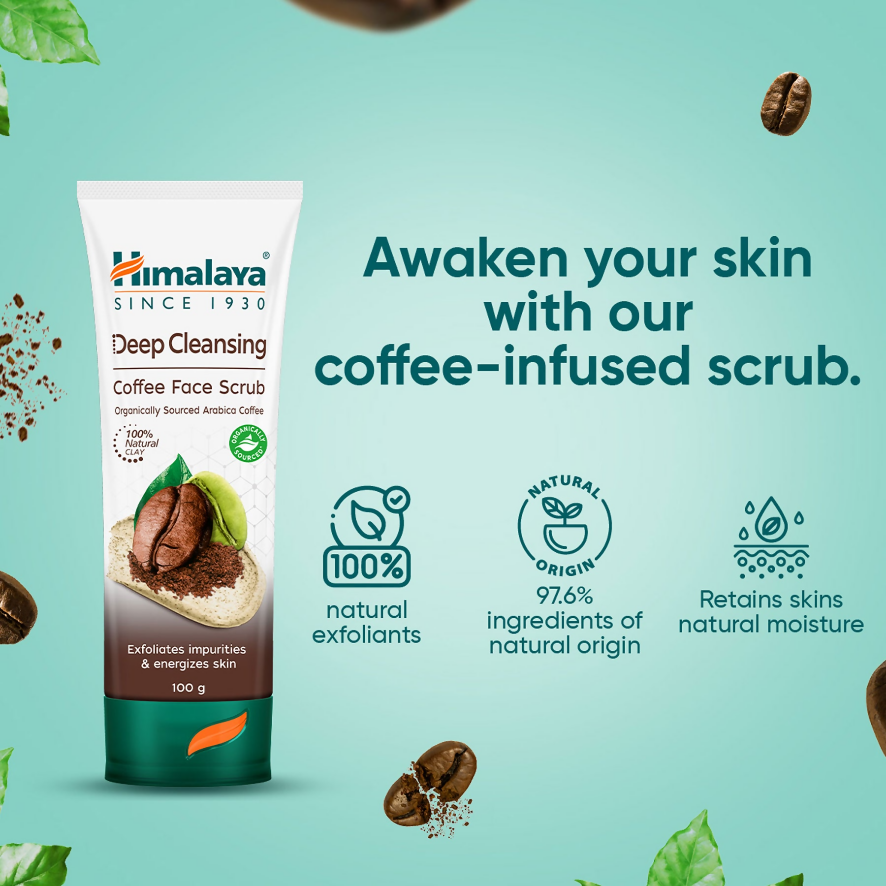 Himalaya Herbals Deep Cleansing Coffee Face Scrub 