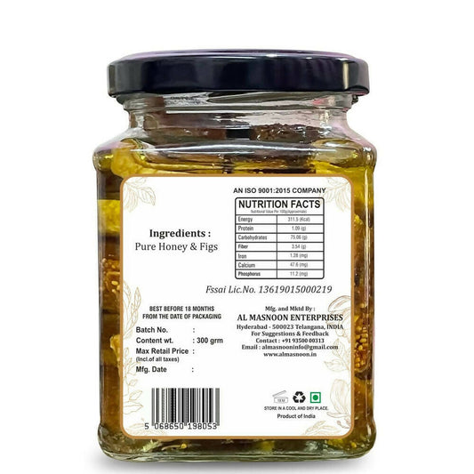 Al Masnoon Honey With Figs - Grab2buy