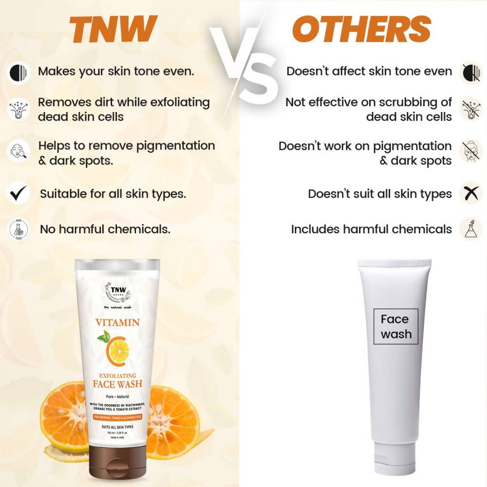 The Natural Wash Vitamin C Exfoliating Face Wash  Grab2Buy The Natural Wash Grab2Buy