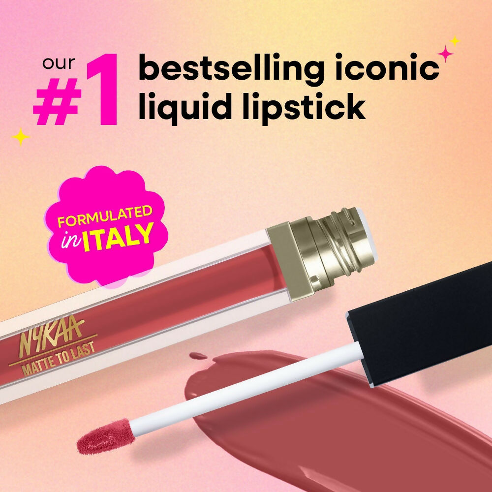 Nykaa Matte To Last ! Transferproof Liquid Lipstick - Jhumki-14
