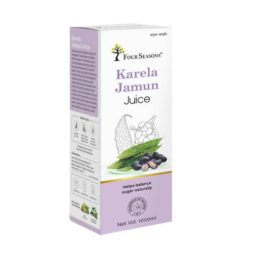 Four Seasons Karela Jamun Juice - Grab2buy