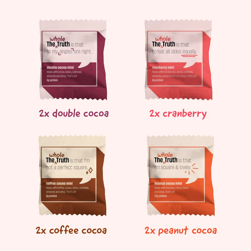 The Whole Truth Protein Bar Minis - All in One  Grab2Buy The Whole Truth Grab2Buy