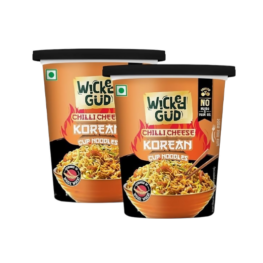 WickedGud Chilli Cheese Korean Instant Cup Noodles  Grab2Buy WickedGud Grab2Buy