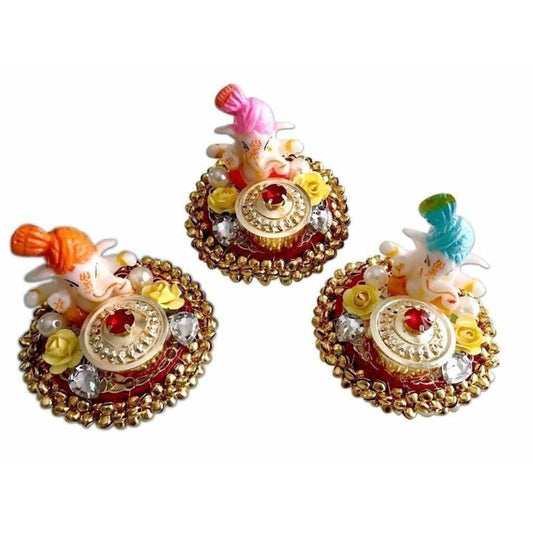 Ganesha Kumkum Holder 1 - piece - Grab2buy